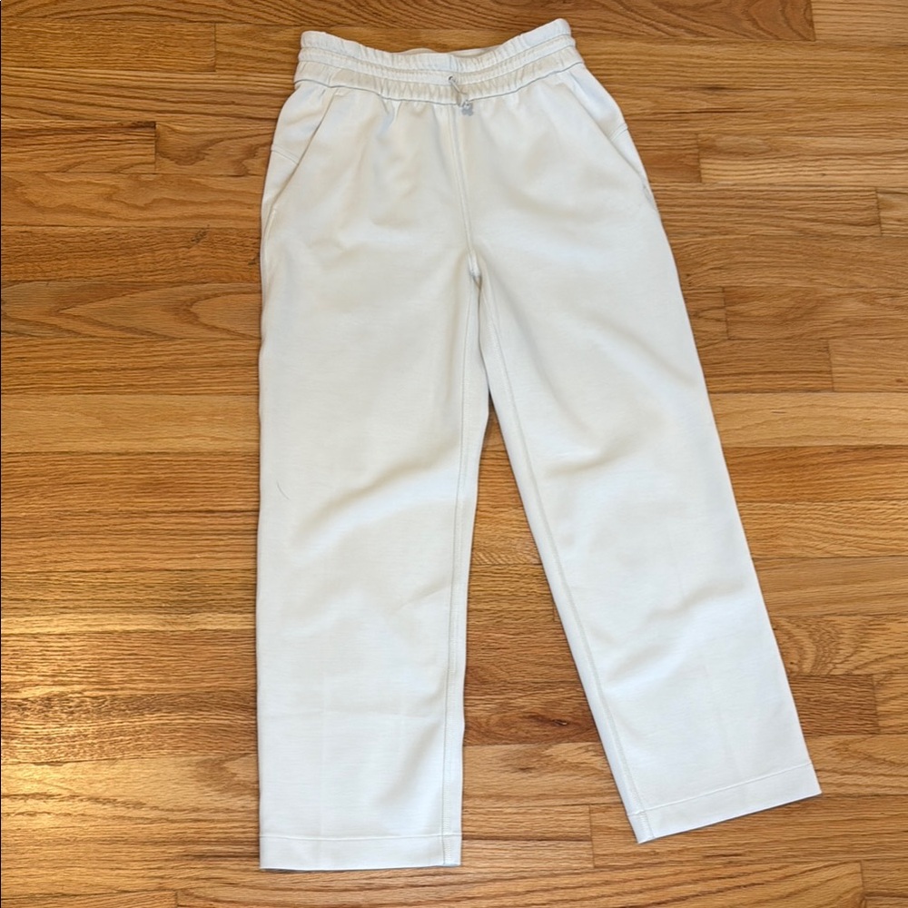 Lululemon Softstreme White Crop Pants
